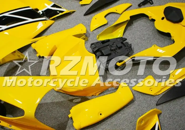 4 подарки ABS литья под давлением Обтекатели комплект подходит для YAMAHA YZF-R1 2013 12 13 14 R1 обтекатель набор на заказ желтый черный