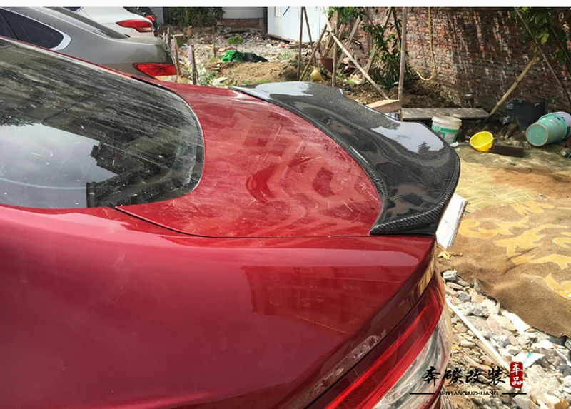 Дизайн psm углеродного волокна задний спойлер багажника крыло для Ford Mondeo/Fusion авто аксессуары новая модель 2013