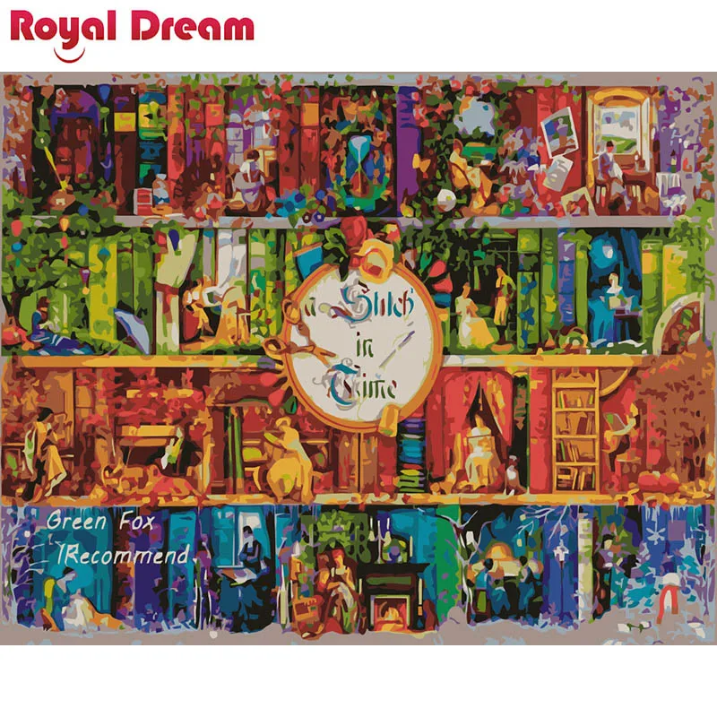 

Books DIY Painting By Numbers Acrylic Paint By Numbers HandPainted Oil Painting On Canvas For Home Décor