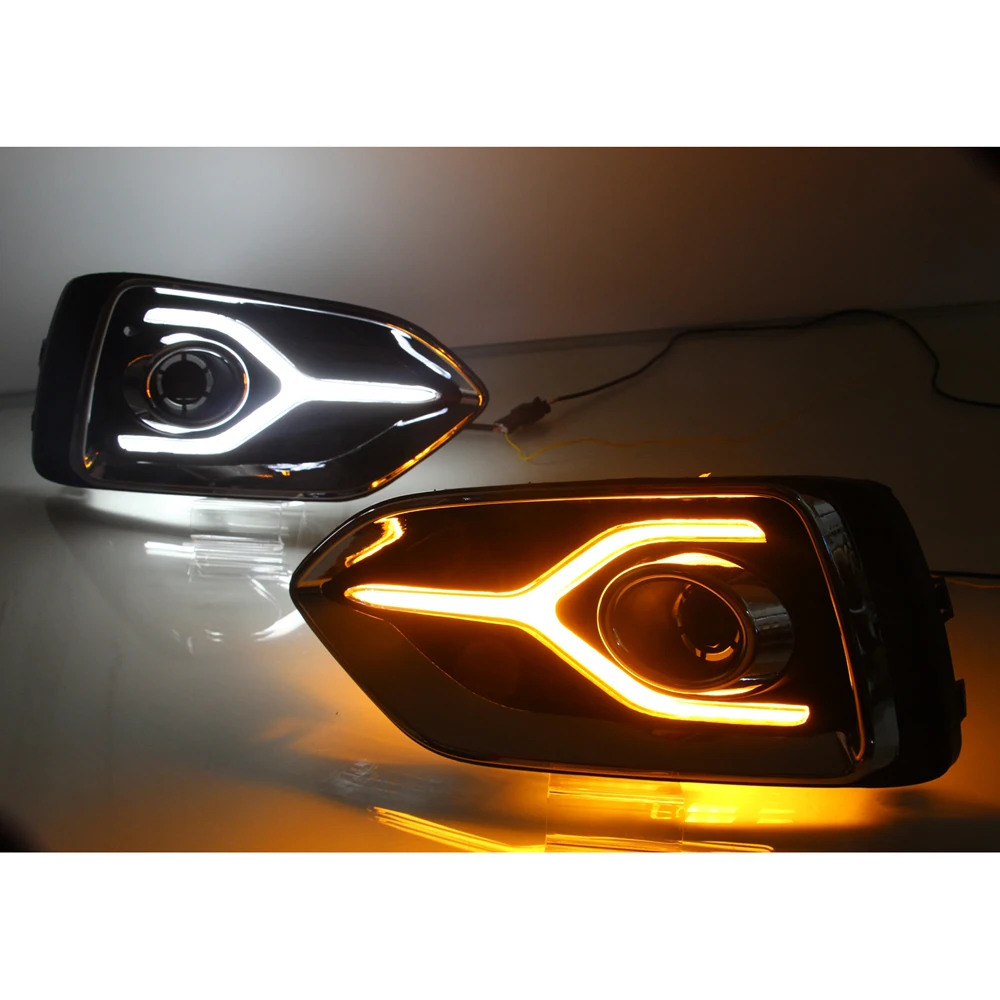 Daytime Running Light LED DRL Fog Lamp For Hyundai Accent/Verna/Solaris 2018-2019 