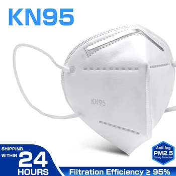 

10pcs 50pcs 100PCS FFP2 KN95 Mask Fast Delivery Dustproof Anti-fog And Breathable Face Masks Filtration Mouth Muffle Mask