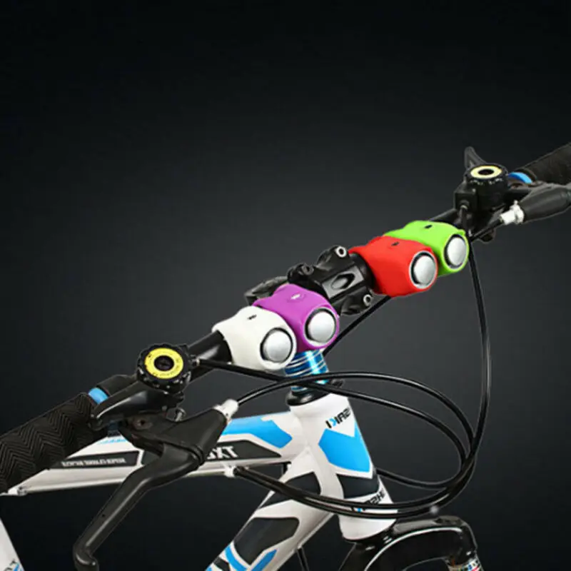 Electric Cycling Bike Bells Horn Waterproof Rainproof MTB Bicycle Handlebar Mini Bell 5 Voice 128dB