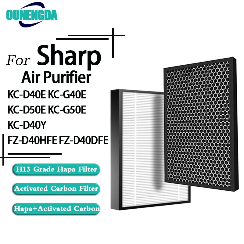 FZD40HFEHEPAFilterandFZD40DFEActivatedCarbonFilterforSharp
