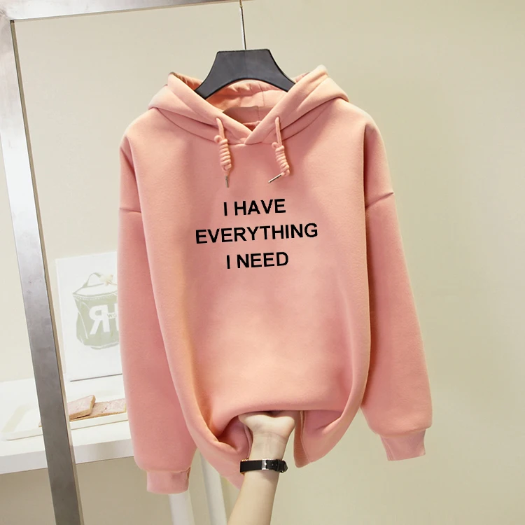 Толстовки для влюбленных, толстовки для пары, толстовки с надписью «I Have All I'm every'», свитшоты для женщин и мужчин, Kpop, Модный пуловер