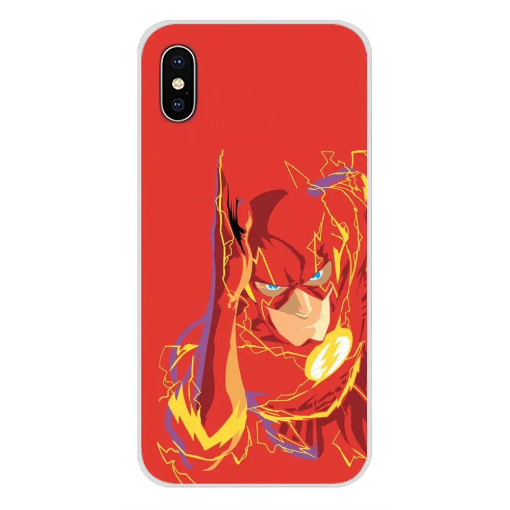 images 1 Чехлы для мобильных телефонов Apple iPhone X XR XS 11Pro MAX 4S 5S 5C SE 6S 7 8 Plus ipod touch 5 6 Ah41 Flash speed Hero Illust - Цвет: images 1