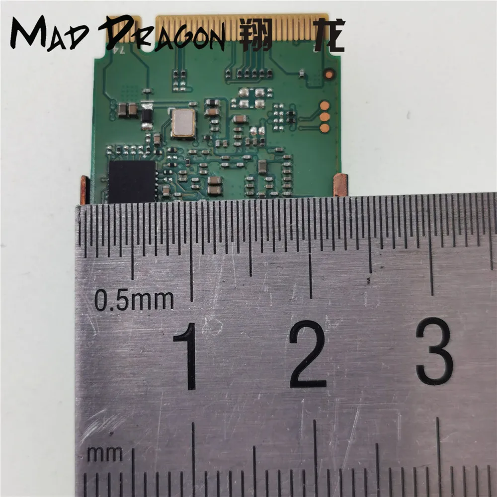 Твердотельный бескислородный радиатор из чистой меди радиатор тепловыделения M.2 NGFF охлаждения теплоотвода прокладки для отвода тепла для M.2 NGFF 2280 PCI-E Накопитель SSD с протоколом NVME(для ультра ноутбука