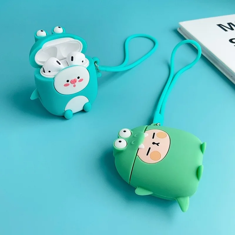 Силиконовый чехол для Apple Airpods Pro наушники AirPods беспроводной bluetooth-гарнитуры