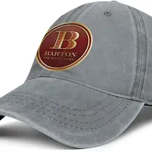 Мужские джинсовые кепки Barton-1792-Distillery-милые регулируемые солнечные хлопковые бейсбольные шапки