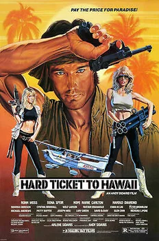 

HARD TICKET TO HAWAII Movie Art Film Print Silk Poster Home Wall Decor 24x36inch
