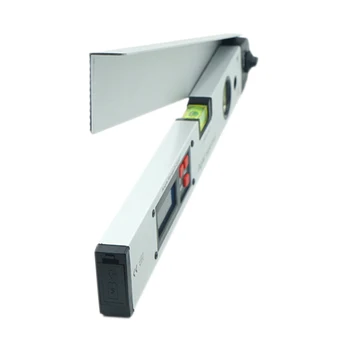 

400mm Digital Angle Ruler Aluminium Alloy LCD screen Measuring Accessory