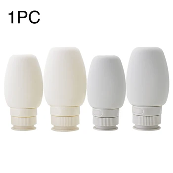 

60ml 80ml Travel Bottle Face Cream Soft Elastic Wash Cleanser Outdoor Sports Salon Lotion Portable Wide Mouth Hair Conditioner