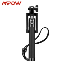 MBT8 New Version Mpow iSnap X U Shape Pro Tripod Monopod Selfie Stick Bluetooth Remote Control