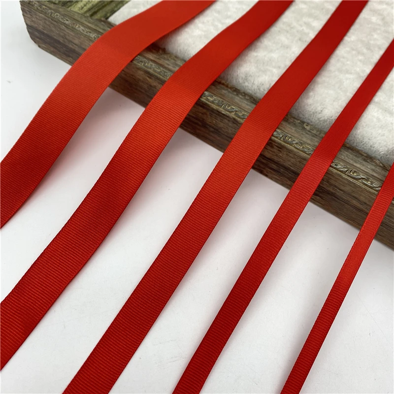 Grosgrain Ribbon 6/10/15/20/25/38/50mm 5ayrds for Wedding Christmas Decoration DIY Bows Crafts Gift Wrapping grosgrain ribbon