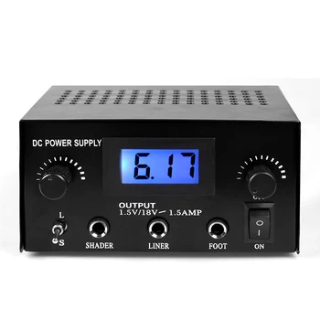 

Professional Digital Dual Black Tattoo Power Supply