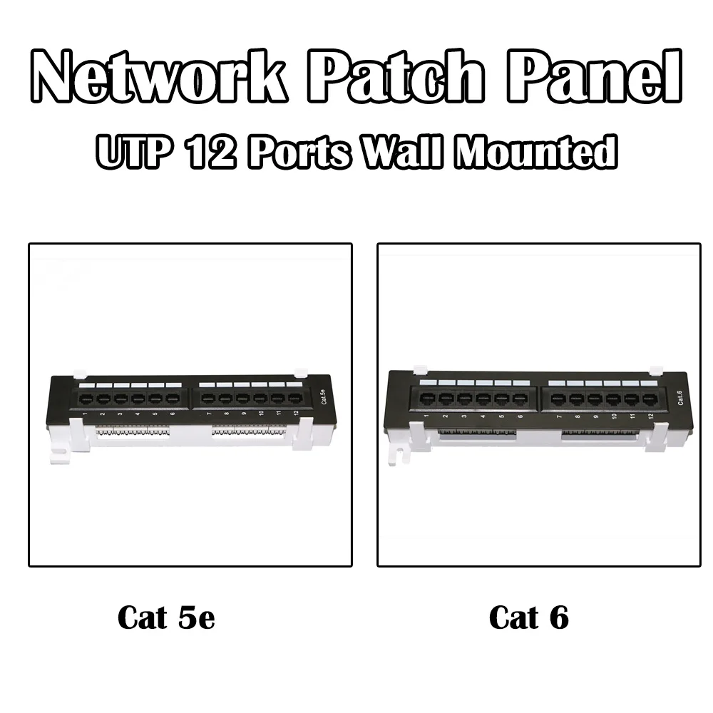 UTP 12 Ports Wall Mounted
