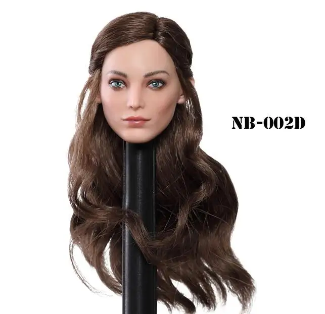 1/6 NB-002 X-men Emma Watson голова резная форма Голливуд Европейская Красота Девушка фильм звезда голова резьба для женщин фигурка - Цвет: D