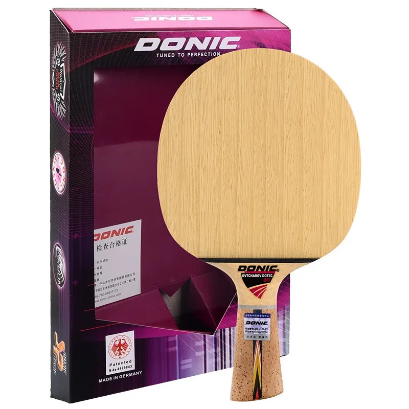 

DONIC Ovtcharov Dotec Table Tennis Blade 5 Ply Pure Wood Racket Ping Pong Bat Paddle