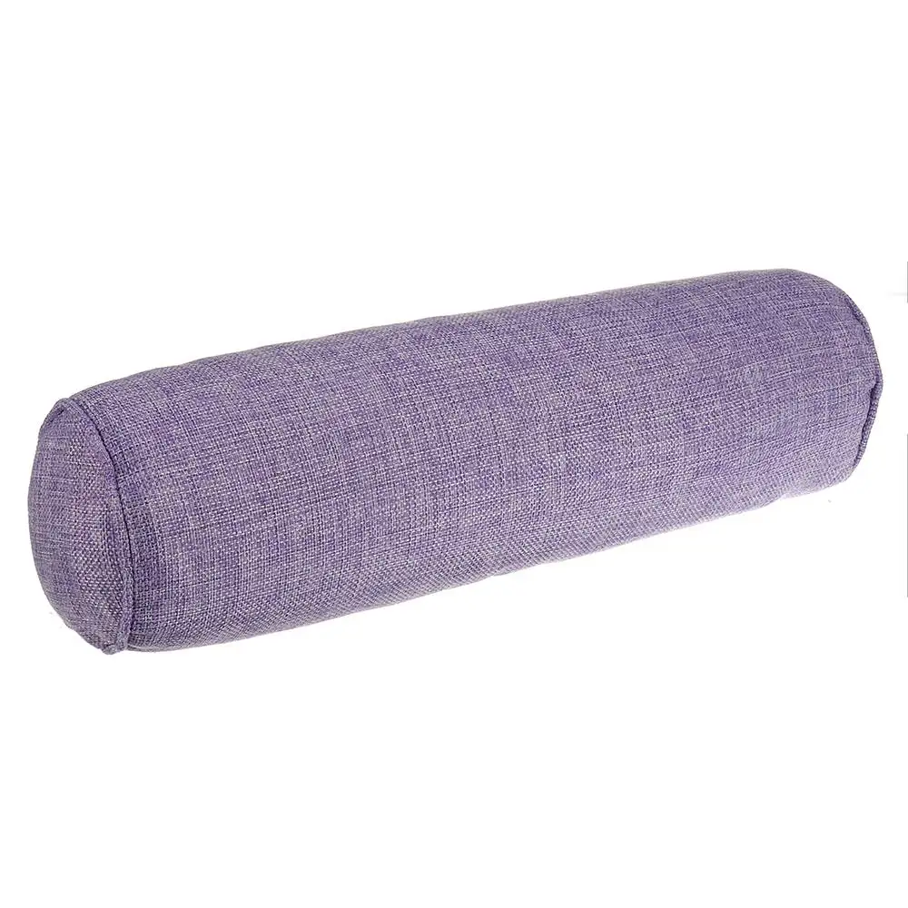 40x10cm Removable Pillow Summer Linen PP Cotton Body Neck Pillow Bed Roll Cushion Head Leg Back Support Travel Column Pillows