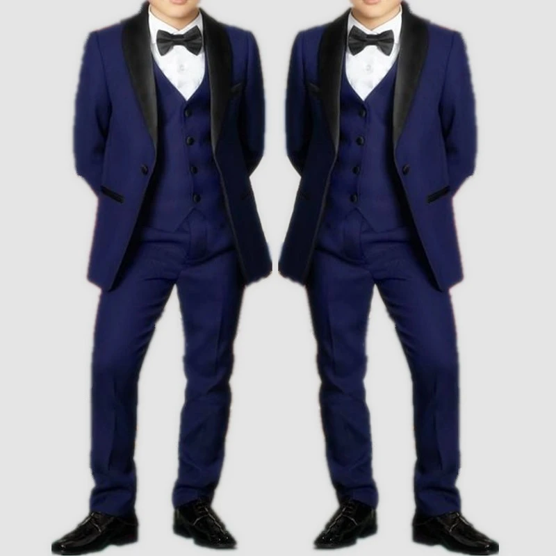 Navy blue boys tuxedo Clearance