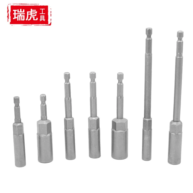 

Lengthen Deepened Air Nutsette 80/100/150mm Long Hexagon Socket Sleeve Nut Wrench Screwdriver Bits