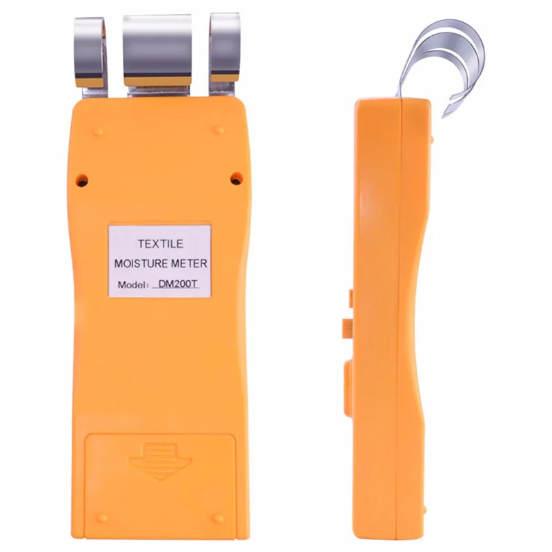 Инструмент DM200T Высокая производительность Портативный цифровой текстильный измеритель влажности Измеритель влажности ЖК-дисплей