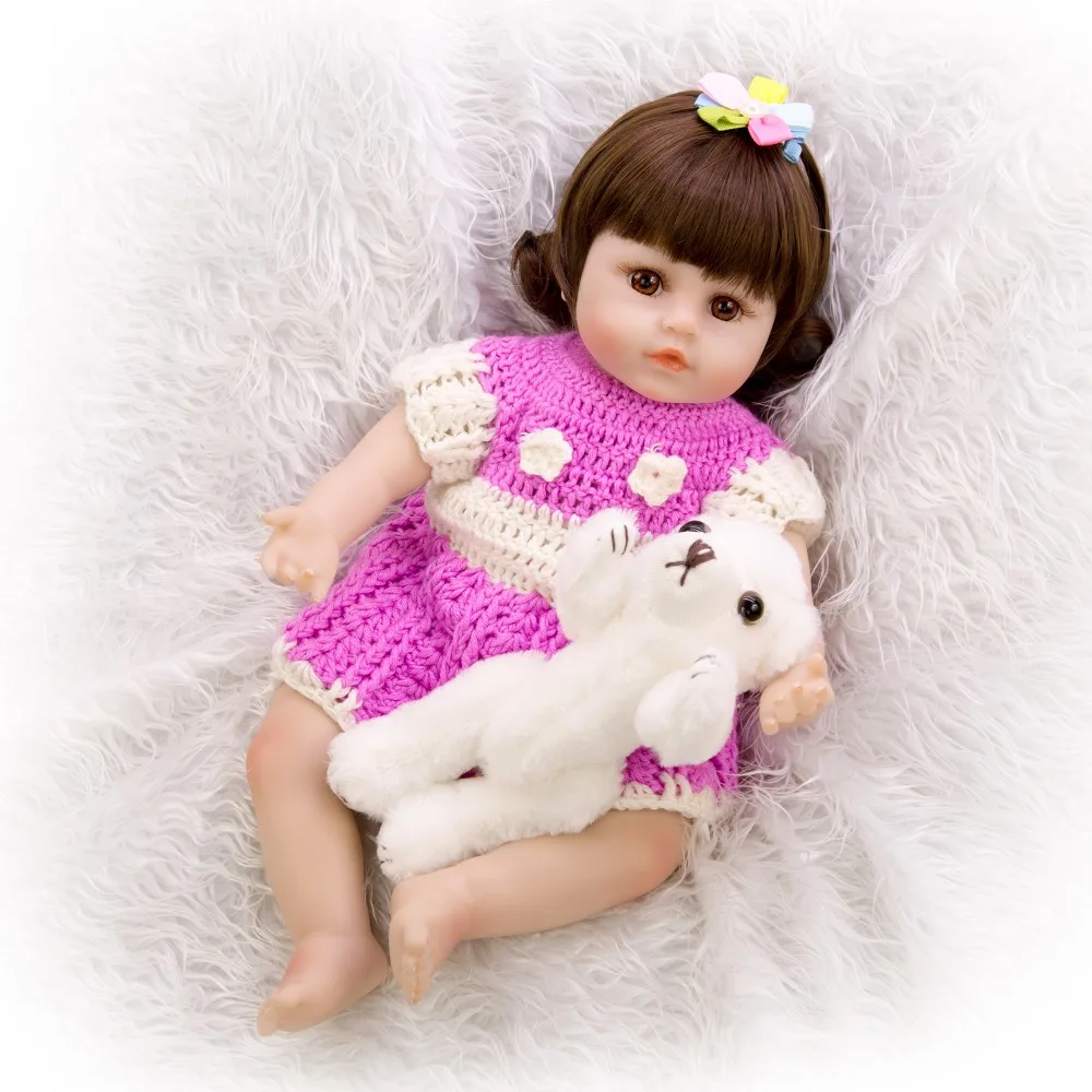 Дизайн Reborn Baby Doll 1" 48 см прекрасная мягкая виниловая ткань для тела Boneca Reborn Doll игрушка Реалистичная детская игрушка перед сном Playmate подарок
