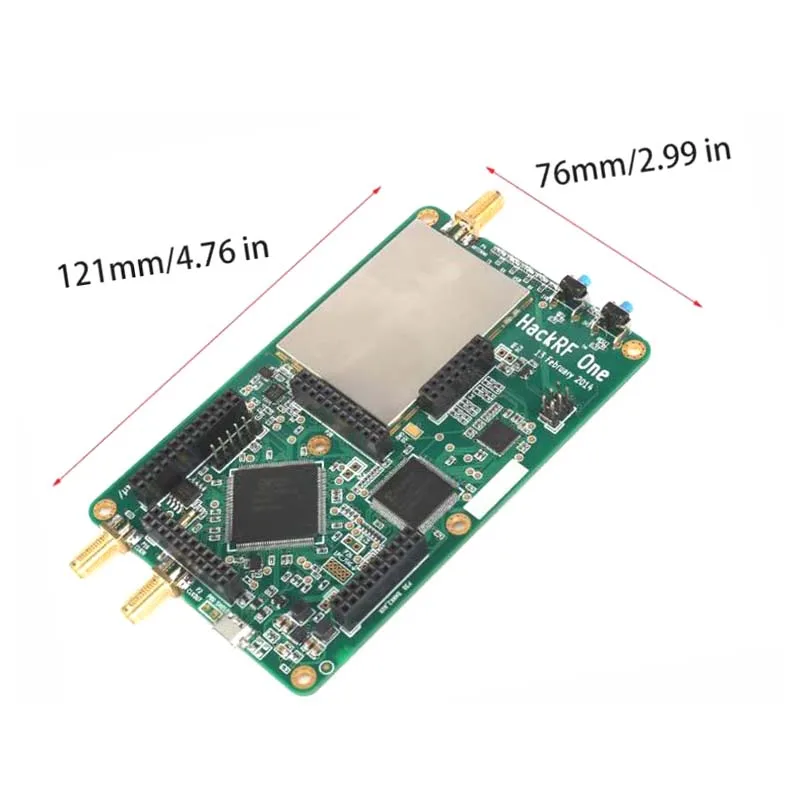 HackRF одна usb платформа приема сигналов RTL SDR программное обеспечение определяется Радио 1 МГц до 6 ГГц программное обеспечение демонстрационная доска+ металлический чехол+ антенна