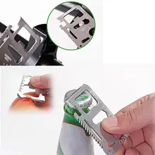 

40%HOT 11 in 1 Pocket Tool Card Knife Hunting Survival Camping Military Multi-function