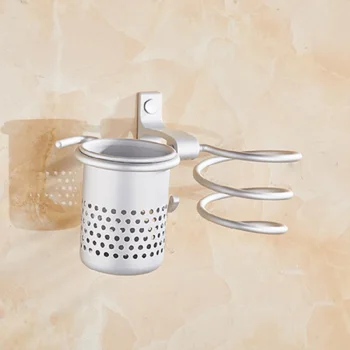 

Wall Rack Hair Dryer Straightener Holder Shelf Bathroom Salon Storage Organizer Shelf Storage Rack Home Storages