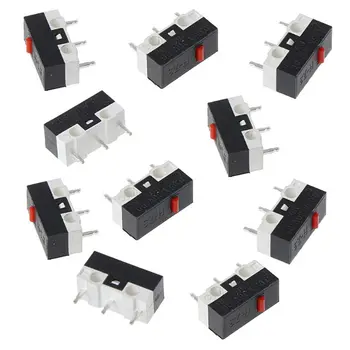 

10PCS Button Switch 3Pin Mouse Switch Microswitch For RAZER Logitech G700 Mouse