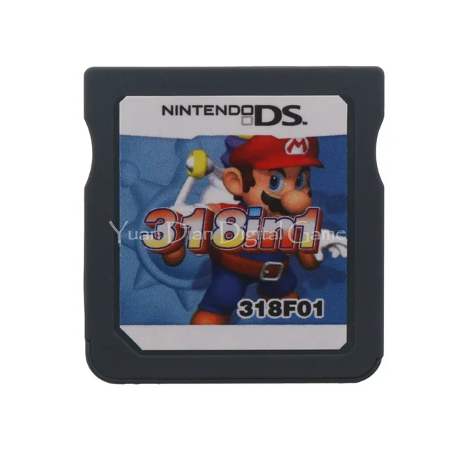 318 In 1 Compilation Video Game Cartridge Card For Nintendo Ds 3ds 2ds Super Combo Multi Cart Replacement Parts Accessories Aliexpress