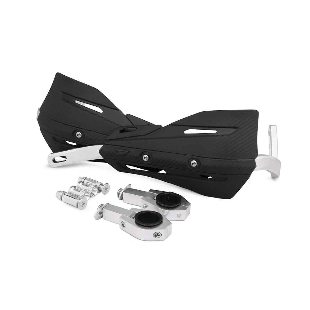 Черный Мотоцикл 22 мм 28 мм защита рук Handguard протектор для KTM Kayo SX SXF KLX KX KXF YZ YZF CR CRF RMZ Байк эндуро Супермото - Цвет: Черный