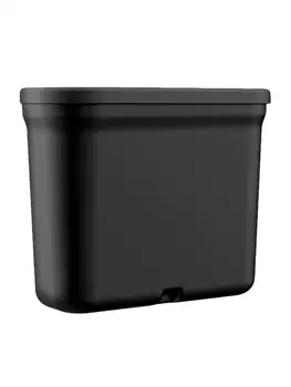 

Car Trash Can Car Door Seat Back Universal Hanging Large Capacity Trash Bin Plastic Office Small Storage Mini Box Accessories Ho