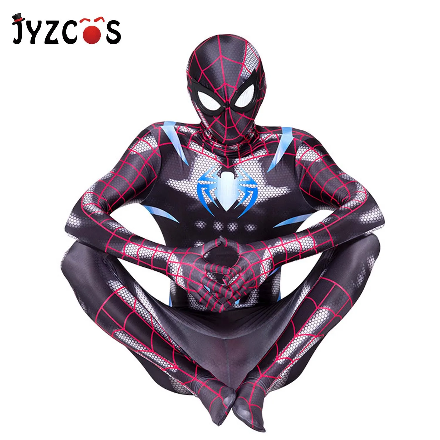 JYZCOS Marvel, PS4, Тайная война, Человек-паук, костюм для Хэллоуина, костюм Человека-паука, костюмы Человека-паука для взрослых, детей, косплей