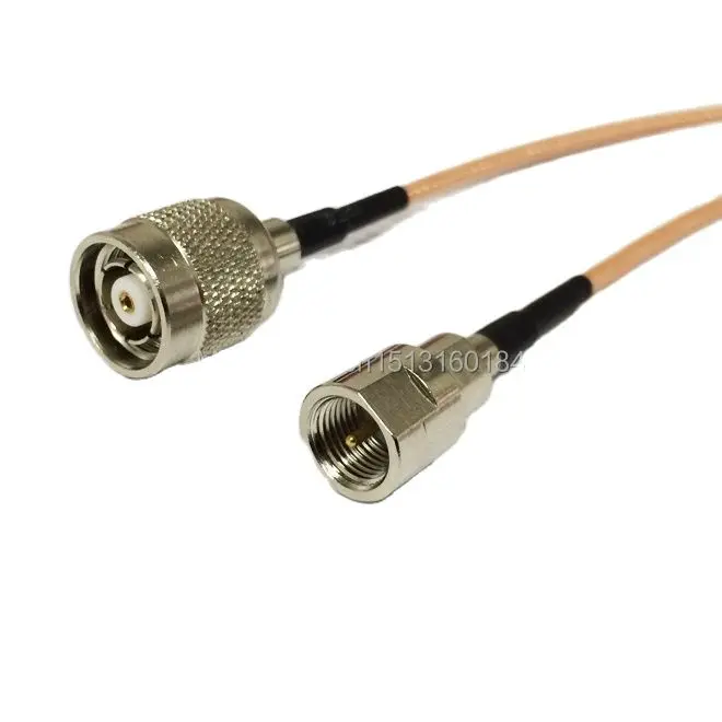 New Modem Coaxial Cable Rptnc Male Plug To Fme Male Plug Connector