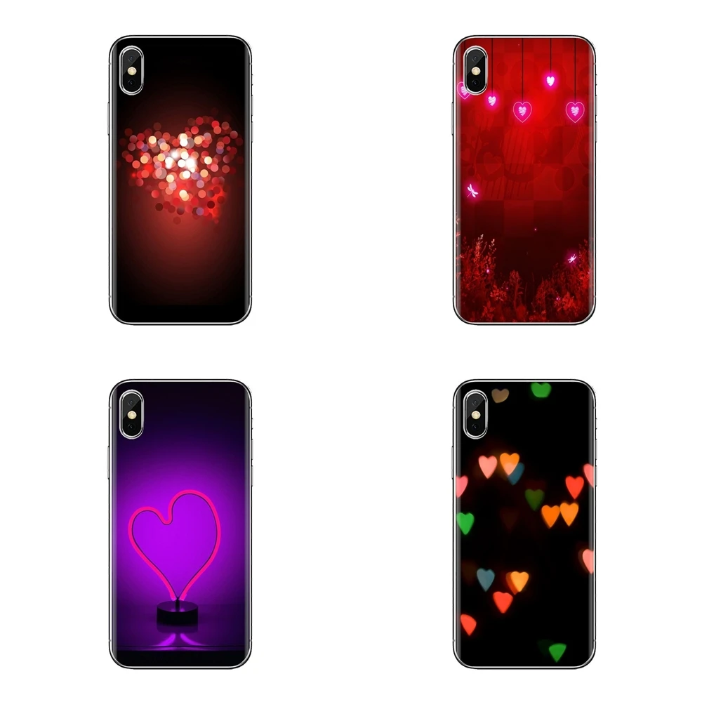 Love and Light Soft Transparent Cases Covers For Huawei G7 G8 P7 P8 P9 P10 P20 P30 Lite Mini Pro P Smart Plus 2017 2018 2019 |