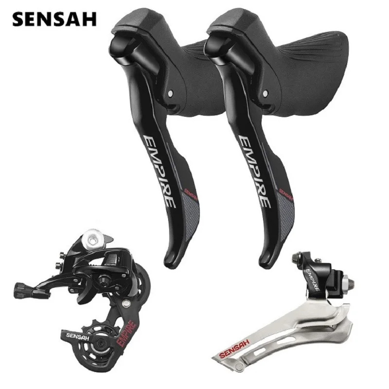 Sensah EMPIRE 11×2s シフター ブラック SENSAH Groupset SENSAH EMPIRE 2x11 Speed, 2X12 Road Groupset