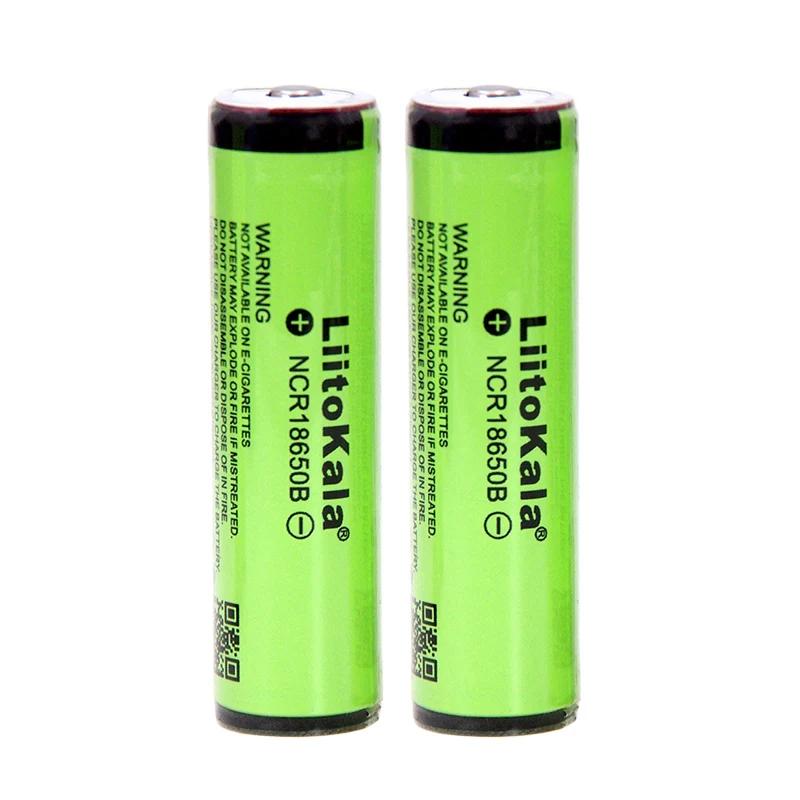 

1-20PCS Liitokala 18650 3400mAh 3.7V NCR18650B Lithium Battery for Flashlights plus protection board Free Shopping
