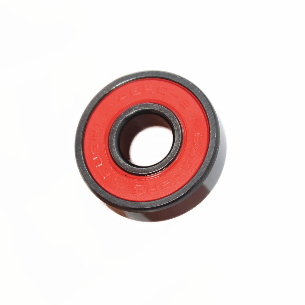 16Pcs ABEC9 608 2RS Inline Roller Skate Wheel Bearing 608 RS Anti Rust Skateboard Ball Bearings 608RS Red Sealed 8x22x7 mm Shaft