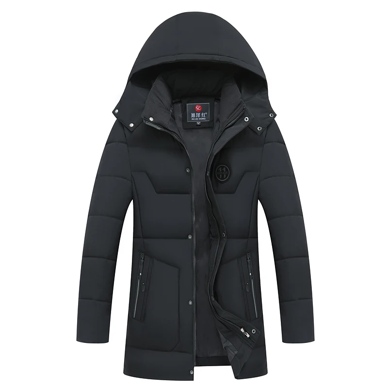 

New Men's Winter Hooded Coat Jackets Men High Quality Man Jacket Fashion Clothing Warm Male Parka Outerwear