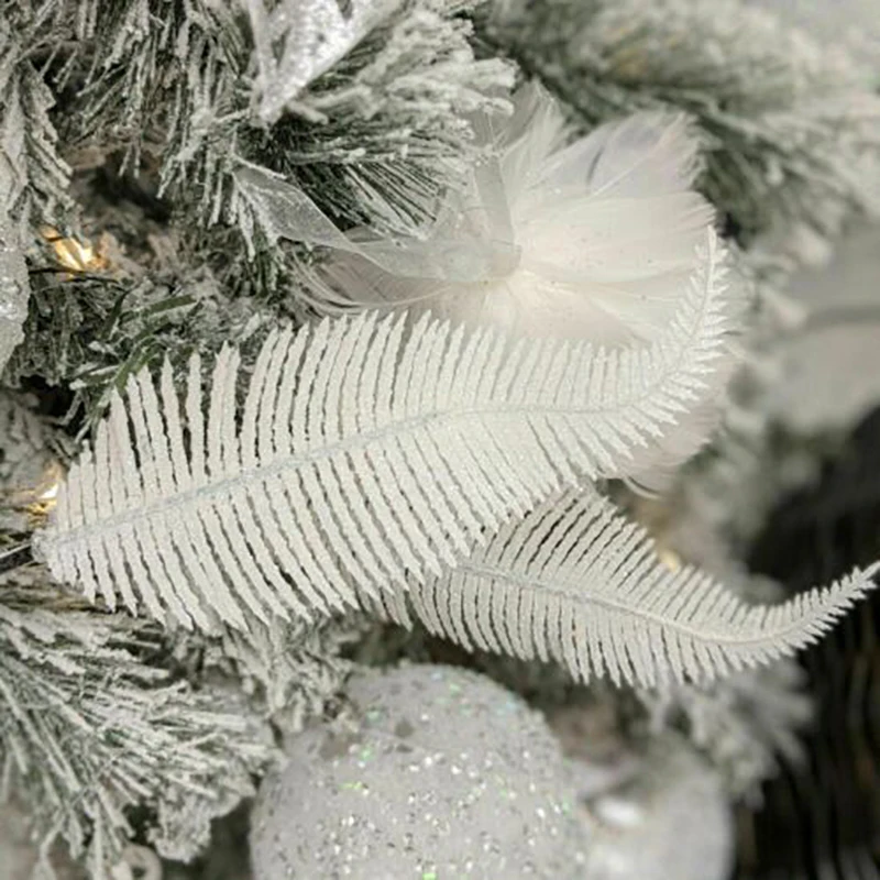 One Piece Fashion New Feathers Simulation Leaf Christmas Tree