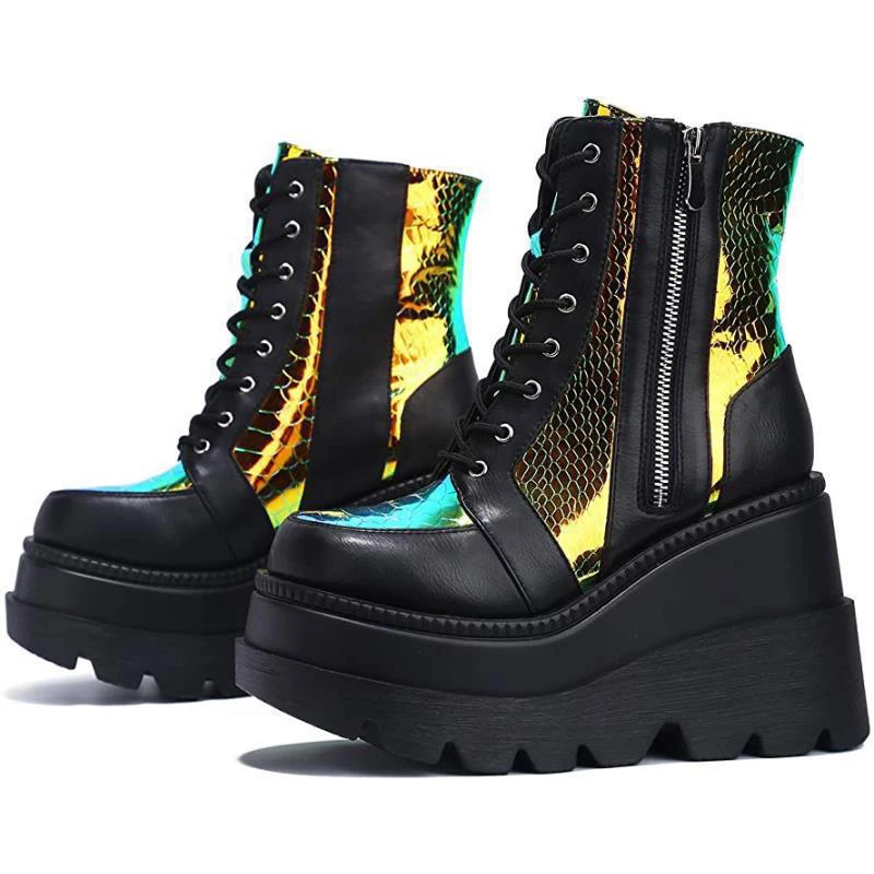 colorful womens boots