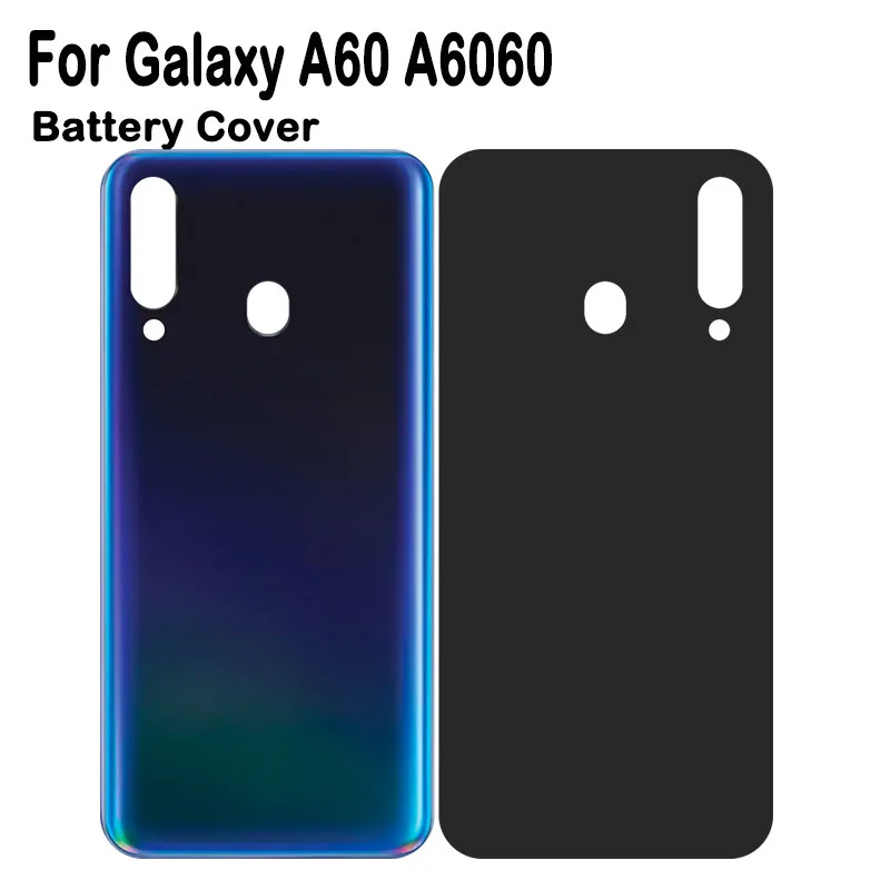 Задняя крышка для samsung Galaxy A60 A6060, задняя крышка батарейного отсека, сменная панель