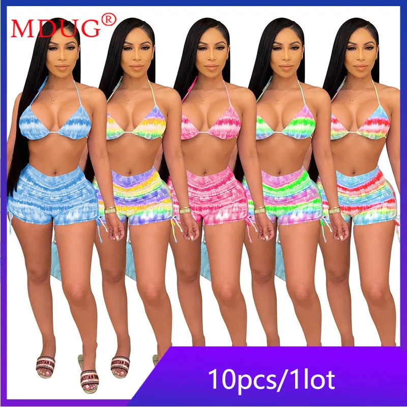 Wholesale Lots Bulk Clothes Swiming Suit Bikini Two Piece Set Swimwear
