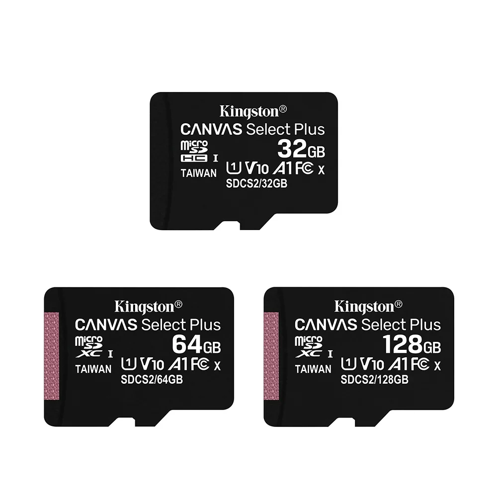 Kingston Micro SD карта памяти для телефона SDCS2 флэш- накопитель Micro SD 64 Гб 128 ГБ 32 ГБ 100 МБ/с./с скорость microSD TF карты памяти новые sd card
