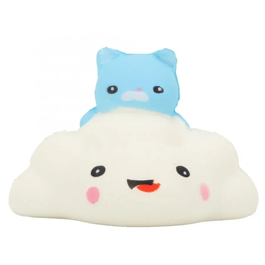 Jumbo Kawaii красочная галактика Единорог антистрессовая кукла животное медленно поднимающийся стресс облегчение игрушки для детей Рождественский подарок