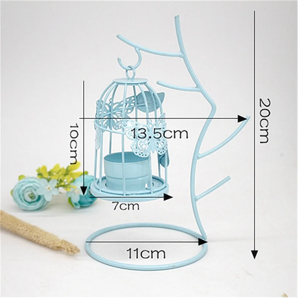 Twig Wrought Iron Candlestick Can Be Placed Candle Home Decoration Indoor Decor