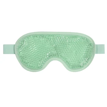 

First Aid Portable Eye Cover Home Office Migraine Pain Relief Puffy Eyes Reusable Headache With Gel Beads Heat Cold Therapy