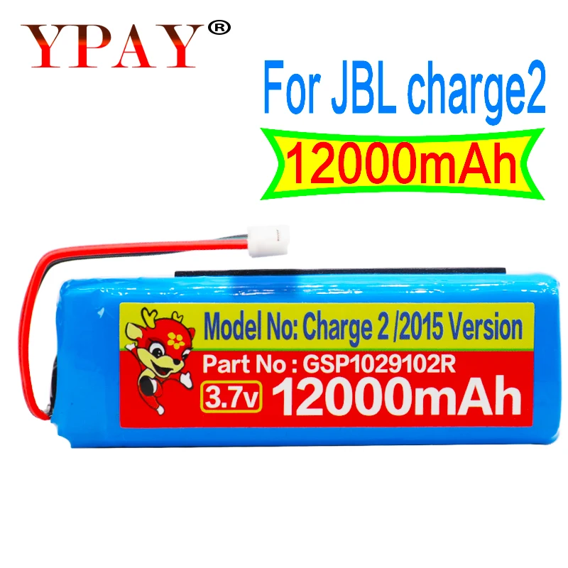 Аккумулятор GSP1029102R 100% мач для JBL Charge 2 Plus + charge 3 версии 12000 P763098 | Мобильные телефоны
