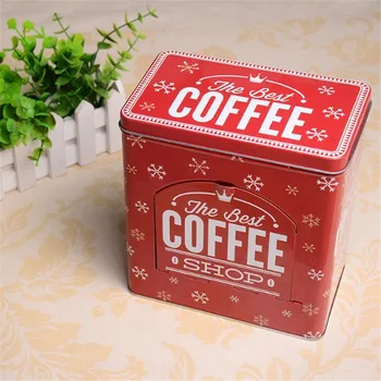 

2pcs Nordic Candy Chocolate Biscuit Rectangle Storage Can Snack Storage Box Home Organizer Wedding Chirstmas Party Metal Box